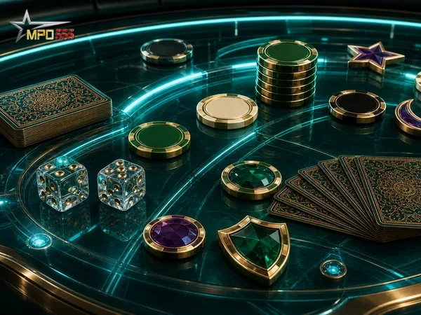 Antarmuka Golden Bank yang rapi di perangkat seluler