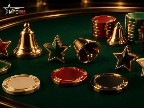 Antarmuka Wild Bounty Showdown yang menampilkan tema petualangan